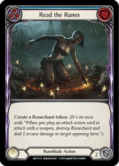 Read the Runes (Blue) [ARC111-C] (Arcane Rising)  1st Edition Normal-1