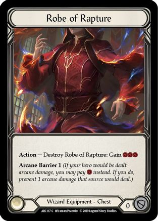 Robe of Rapture [U-ARC117] (Arcane Rising Unlimited)  Unlimited Rainbow Foil-1