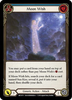 Moon Wish (Blue) [U-ARC187] (Arcane Rising Unlimited)  Unlimited Rainbow Foil-1