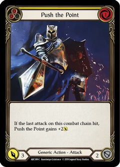 Push the Point (Yellow) [ARC189-C] (Arcane Rising)  1st Edition Normal-1