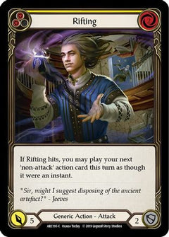 Rifting (Yellow) [U-ARC195] (Arcane Rising Unlimited)  Unlimited Rainbow Foil-1