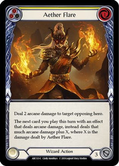 Aether Flare (Yellow) [U-ARC133] (Arcane Rising Unlimited)  Unlimited Normal-1