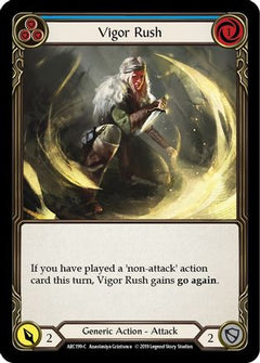Vigor Rush (Blue) [U-ARC199] (Arcane Rising Unlimited)  Unlimited Normal-1