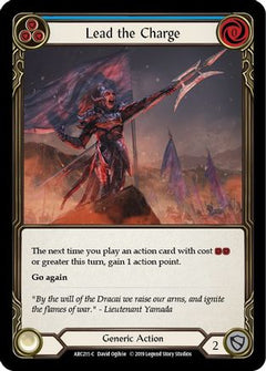 Lead the Charge (Blue) [U-ARC211] (Arcane Rising Unlimited)  Unlimited Rainbow Foil-1