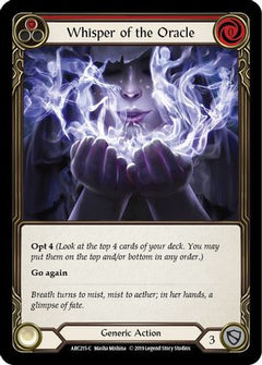 Whisper of the Oracle (Red) [ARC215-C] (Arcane Rising)  1st Edition Normal-1