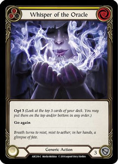 Whisper of the Oracle (Yellow) [U-ARC216] (Arcane Rising Unlimited)  Unlimited Normal-1