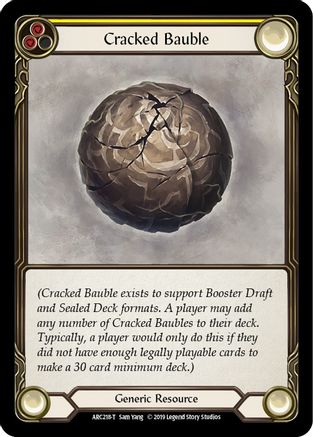 Cracked Bauble [ARC218-T] (Arcane Rising)  1st Edition Normal-1