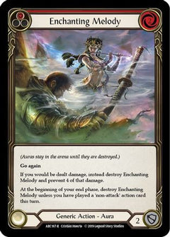 Enchanting Melody (Red) [ARC167-R] (Arcane Rising)  1st Edition Normal-1