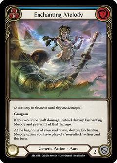 Enchanting Melody (Blue) [ARC169-R] (Arcane Rising)  1st Edition Rainbow Foil-1