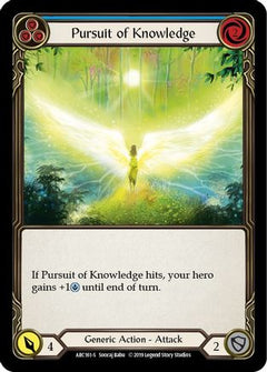 Pursuit of Knowledge [ARC161-S] (Arcane Rising)  1st Edition Rainbow Foil-1