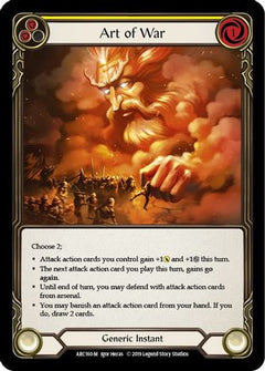 Art of War [U-ARC160] (Arcane Rising Unlimited)  Unlimited Rainbow Foil-1