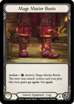 Mage Master Boots [U-ARC154] (Arcane Rising Unlimited)  Unlimited Rainbow Foil-1