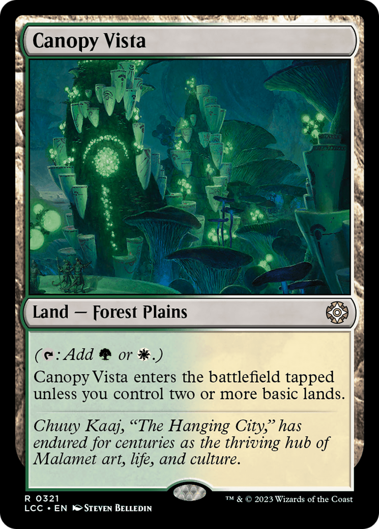 Canopy Vista [The Lost Caverns of Ixalan Commander]-1