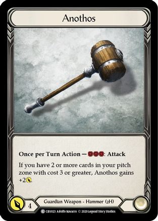Anothos [U-CRU023] (Crucible of War Unlimited)  Unlimited Rainbow Foil-1