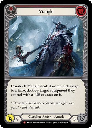 Mangle [U-CRU026] (Crucible of War Unlimited)  Unlimited Normal-1