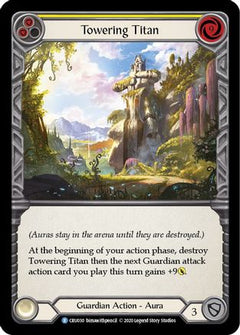 Towering Titan (Yellow) [U-CRU030] (Crucible of War Unlimited)  Unlimited Normal-1