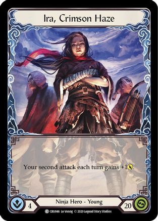 Ira, Crimson Haze [CRU046] (Crucible of War)  1st Edition Rainbow Foil-1