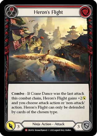 Heron's Flight [CRU056] (Crucible of War)  1st Edition Normal-1
