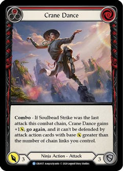 Crane Dance (Red) [CRU057] (Crucible of War)  1st Edition Rainbow Foil-1