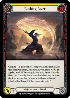 Rushing River (Yellow) [CRU061] (Crucible of War)  1st Edition Normal-1