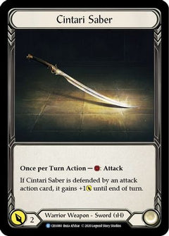 Cintari Saber [U-CRU080] (Crucible of War Unlimited)  Unlimited Normal-1