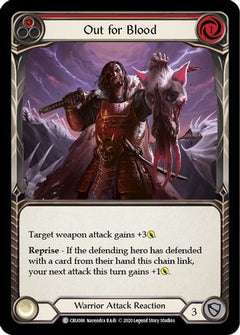 Out for Blood (Red) [CRU088] (Crucible of War)  1st Edition Rainbow Foil-1