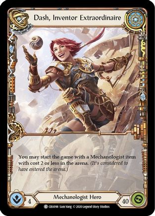 Dash, Inventor Extraordinaire [U-CRU098] (Crucible of War Unlimited)  Unlimited Normal-1