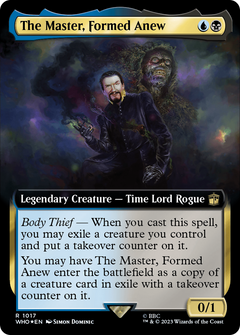 The Master, Formed Anew (Extended Art) (Surge Foil) [Doctor Who]-1