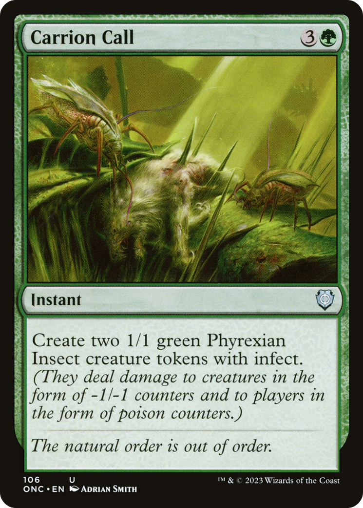 Carrion Call [Phyrexia: All Will Be One Commander]-1