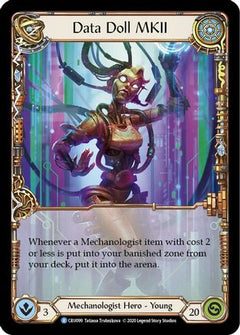 Data Doll MKII [CRU099] (Crucible of War)  1st Edition Rainbow Foil-1