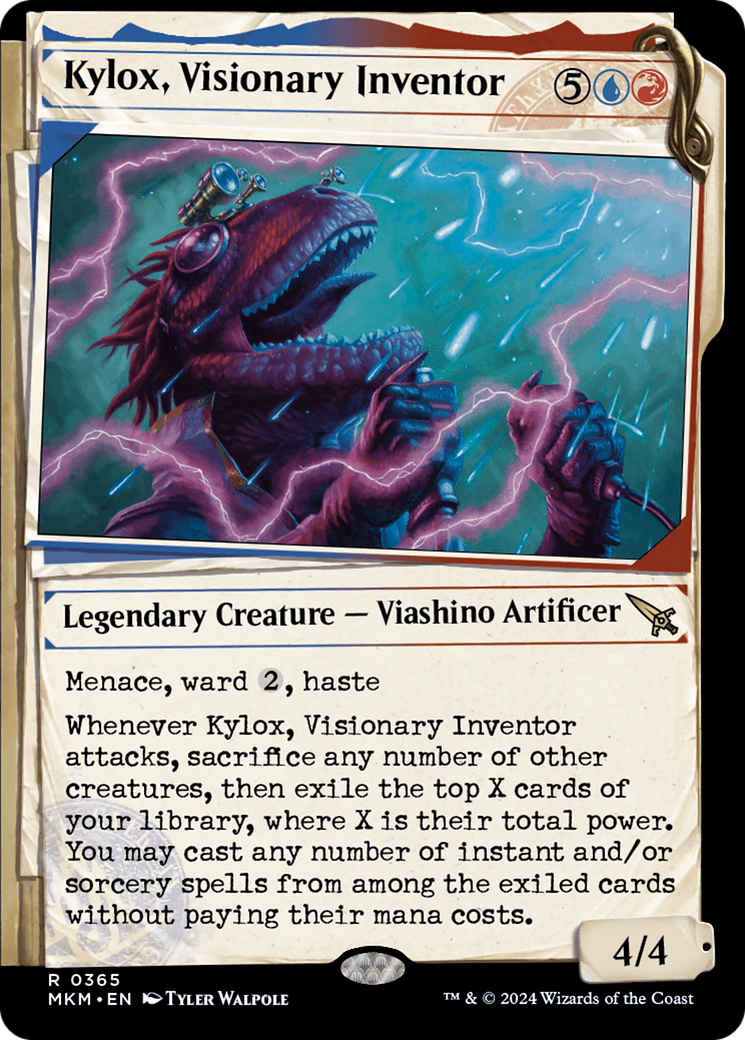 Kylox, Visionary Inventor (Showcase) [Murders at Karlov Manor]-1