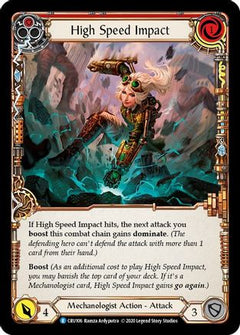 High Speed Impact (Red) [U-CRU106] (Crucible of War Unlimited)  Unlimited Normal-1