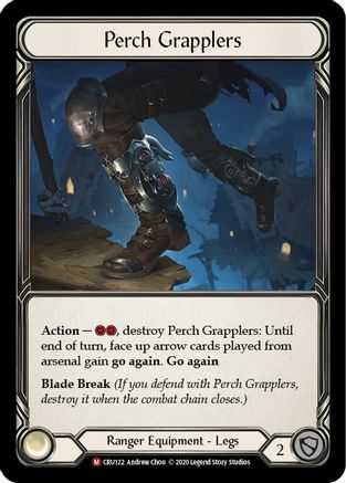 Perch Grapplers [CRU122] (Crucible of War)  1st Edition Normal-1