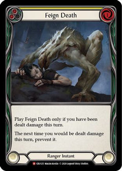 Feign Death [CRU125] (Crucible of War)  1st Edition Rainbow Foil-1