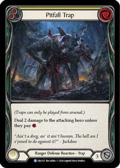 Pitfall Trap [CRU127] (Crucible of War)  1st Edition Normal-1