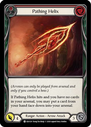 Pathing Helix (Red) [U-CRU129] (Crucible of War Unlimited)  Unlimited Normal-1