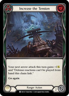 Increase the Tension (Blue) [CRU137] (Crucible of War)  1st Edition Rainbow Foil-1