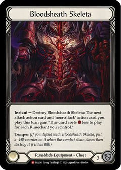 Bloodsheath Skeleta [CRU141] (Crucible of War)  1st Edition Cold Foil-1