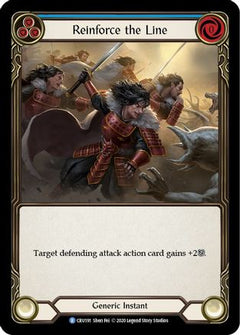 Reinforce the Line (Blue) [CRU191] (Crucible of War)  1st Edition Rainbow Foil-1