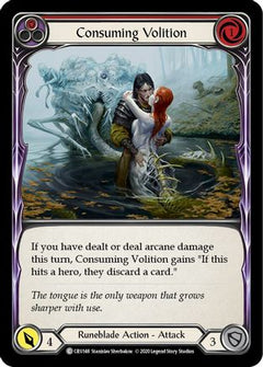Consuming Volition (Red) [U-CRU148] (Crucible of War Unlimited)  Unlimited Rainbow Foil-1