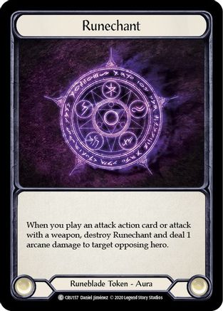 Runechant [U-CRU157] (Crucible of War Unlimited)  Unlimited Rainbow Foil-1