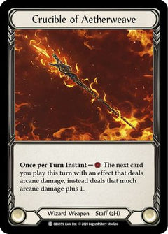 Crucible of Aetherweave [U-CRU159] (Crucible of War Unlimited)  Unlimited Rainbow Foil-1