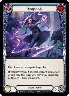 Snapback (Blue) [U-CRU176] (Crucible of War Unlimited)  Unlimited Normal-1