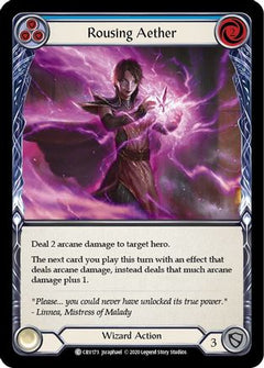 Rousing Aether (Blue) [U-CRU173] (Crucible of War Unlimited)  Unlimited Normal-1