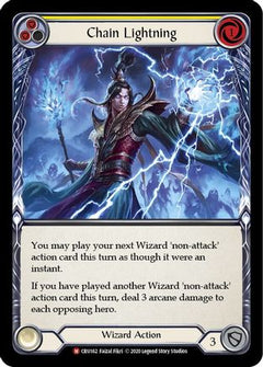 Chain Lightning [CRU162] (Crucible of War)  1st Edition Rainbow Foil-1