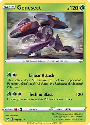 Genesect (016/185) [Sword & Shield: Vivid Voltage]-1