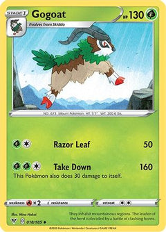 Gogoat (018/185) [Sword & Shield: Vivid Voltage]-1