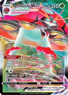 Orbeetle VMAX (021/185) [Sword & Shield: Vivid Voltage]-1