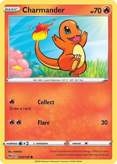 Charmander (023/185) [Sword & Shield: Vivid Voltage]-1