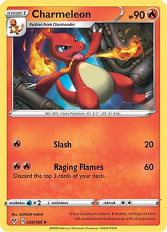 Charmeleon (024/185) [Sword & Shield: Vivid Voltage]-1